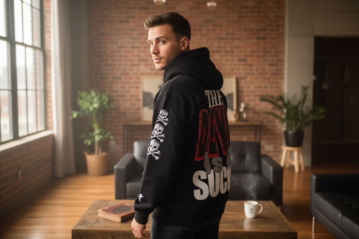 The Devil Is a Sucka Hoodie