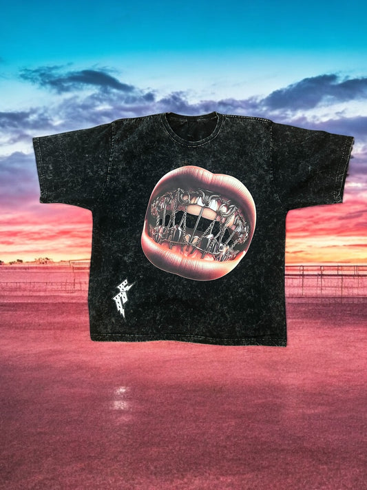 Statement Bite Over Sized T-Shirt