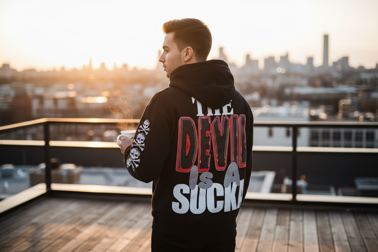 The Devil Is a Sucka Hoodie